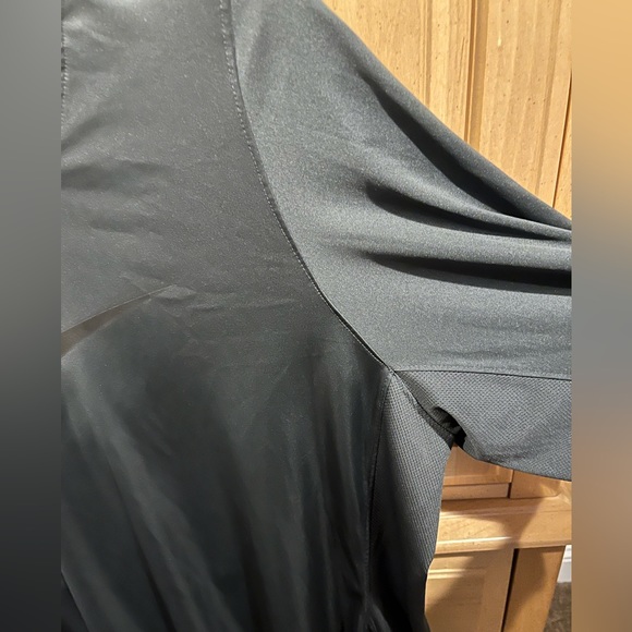 Nike Dri-Fit large dark gray long sleeve hoodie pullover - Picture 6 of 13